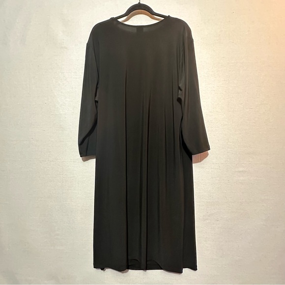 NWT Anne Klein faux wrap dress - size 3X - Picture 2 of 6
